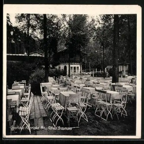 AK Berlin-Wannsee, Gasthaus Moorlake Alfred Braumann