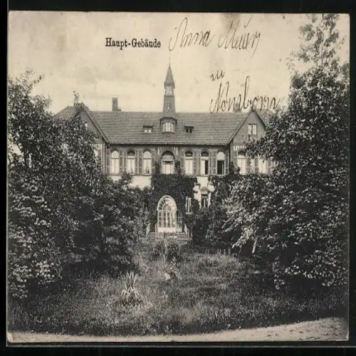 AK Berlin-Zehlendorf, Haus Schönow, Haupt-Gebäude