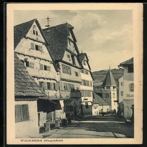 AK Wildberg / Nagold, Strassenpartie