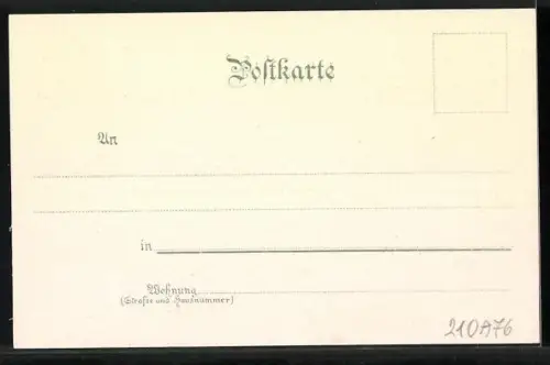 Lithographie Königssee / Berchtesgaden, Königssee vom Malerwinkel, mit Boot