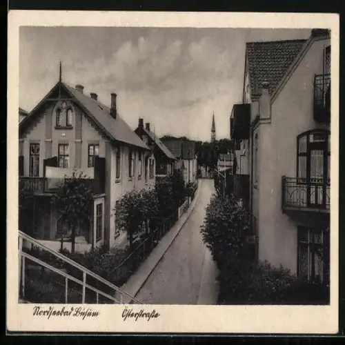 AK Husum / Nordsee, Nordseebad, Österstrasse