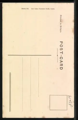 Präge-AK Cairo, The Obelisque at Matarieh