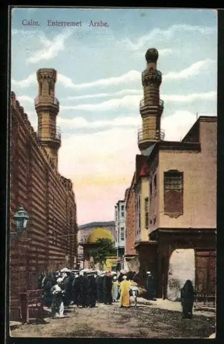 AK Caire, Enterrement Arabe