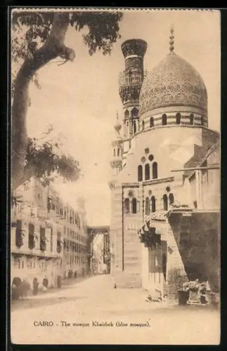 AK Caire, The mosque Khairbek (blue mosque)