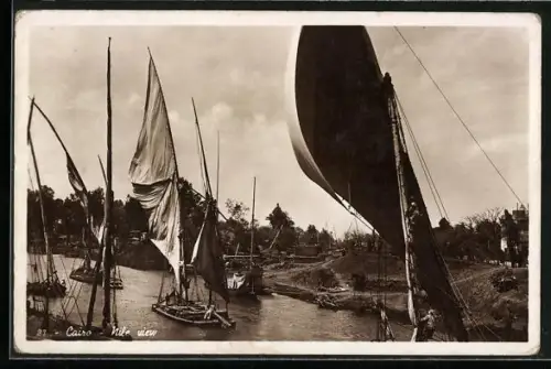 AK Cairo, Nile view