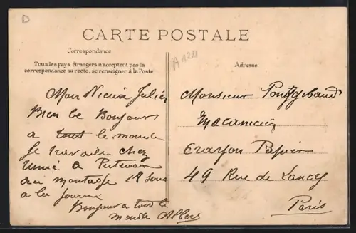 AK Puteaux, Les Ponts à la Rue des Bas-Rogers