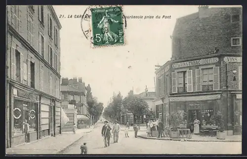 AK La Garenne, Courbevoie prise du Pont