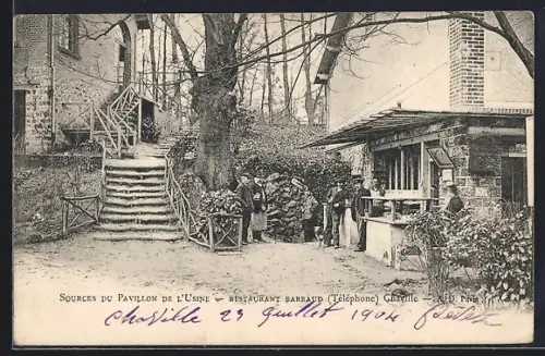 AK Chaville, Sources du Pavillon de l`Usine, Restaurant Barraud, Téléphone
