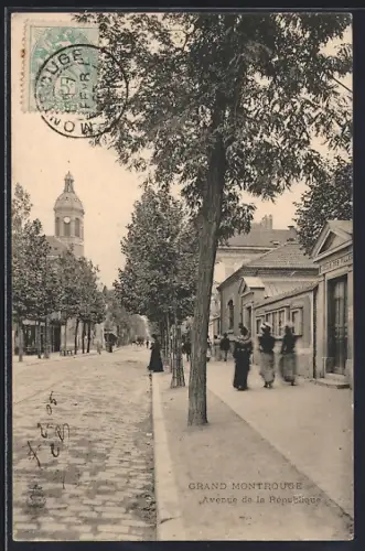 AK Grand Montrouge, Avenue de la République