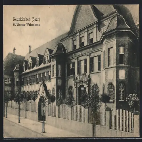 AK Neunkirchen / Saar, St. Vincenz-Waisenhaus