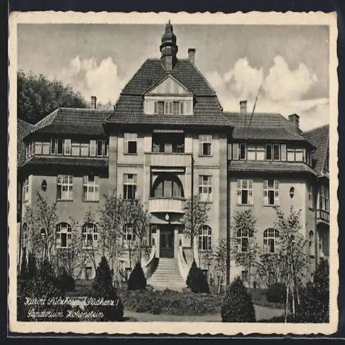 AK Sülzhayn /Südharz, Sanatorium Hohenstein