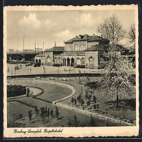 AK Homburg /Saarpfalz, Hauptbahnhof