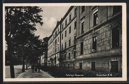 AK Dresden-Neustadt, Fabrice-Kaserne
