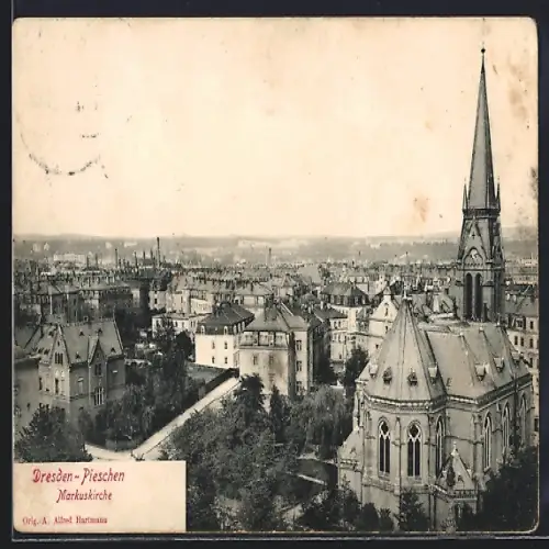 AK Dresden-Pieschen, Markuskirche