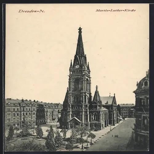 AK Dresden-N., Martin-Luther-Kirche
