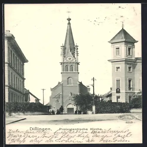 AK Dillingen / Donau, Protestantische Kirche