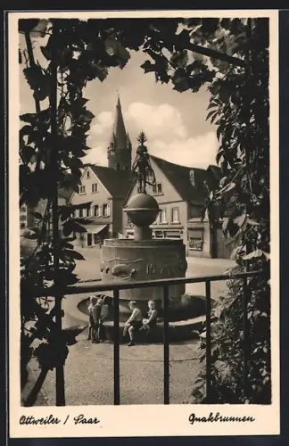 AK Ottweiler /Saar, Quakbrunnen