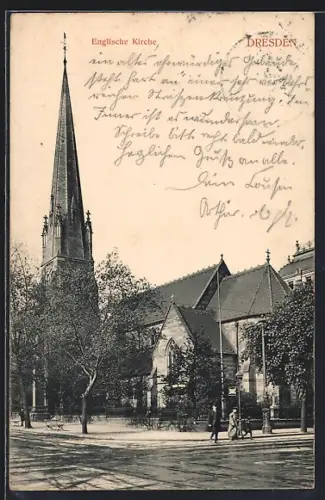 AK Dresden, Englische Kirche