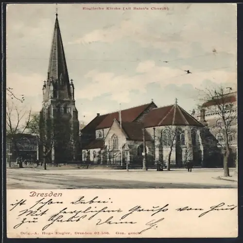 AK Dresden, Englische Kirche