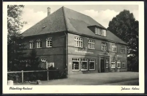 AK Oldenburg-Nadorst, Bäckerei-Gasthaus und Kolonialwarengeschäft Johann Helms
