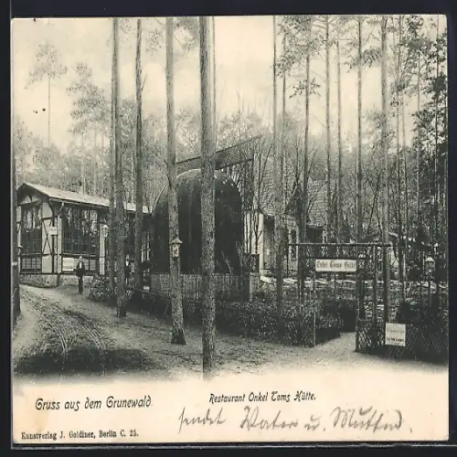 AK Grunewald, Restaurant Onkel Toms Hütte