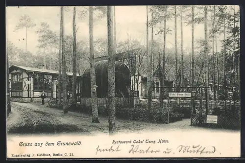 AK Grunewald, Restaurant Onkel Toms Hütte
