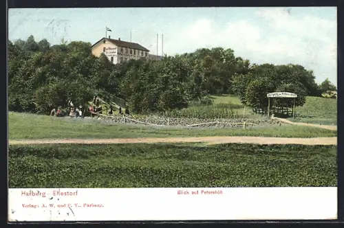 AK Harburg-Ehestorf, Blick auf Petershöh