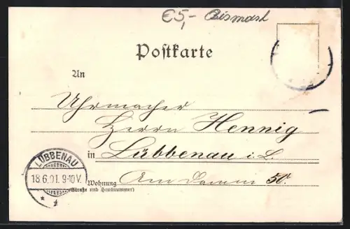 AK Berlin, Bismarck-Denkmal