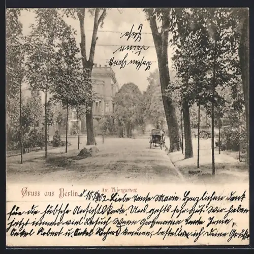 AK Berlin, Am Thiergarten