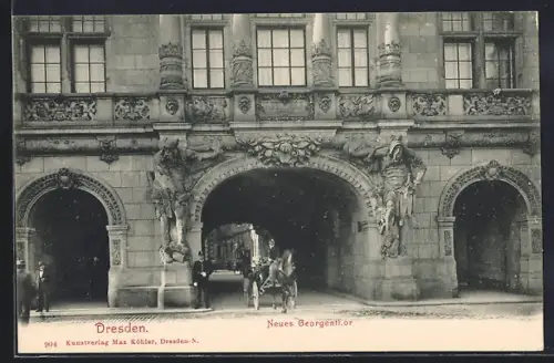 AK Dresden, Neues Georgentor