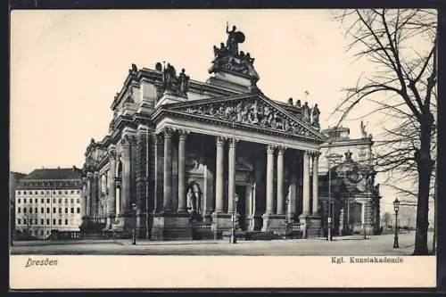 AK Dresden, Kgl. Kunstakademie