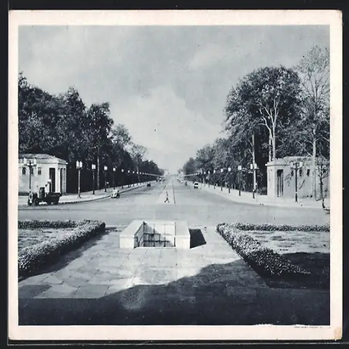 AK Berlin-Tiergarten, Ost-West-Achse