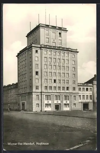 AK Wismar-Vor-Wendorf, Partie am Hochhaus