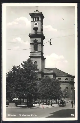 AK München, St. Matthäus Kirche
