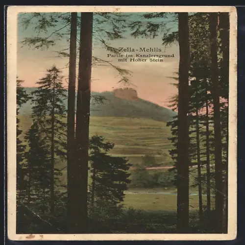 AK Zella-Mehlis, Kanzlersgrund mit Hoher Stein