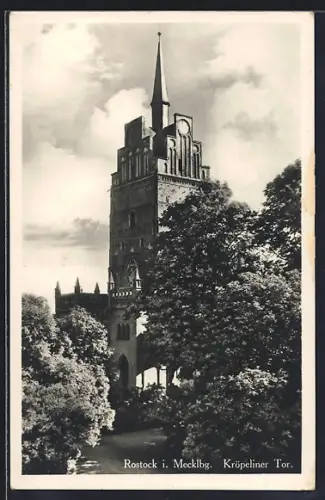 AK Rostock i. Mecklb., Kröpeliner Tor
