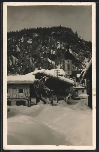 AK Reit im Winkl, Winteransicht des Ortes