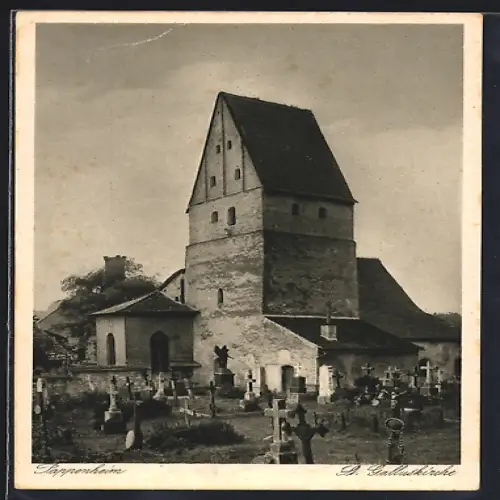 AK Pappenheim / Bayern, St. Galluskirche