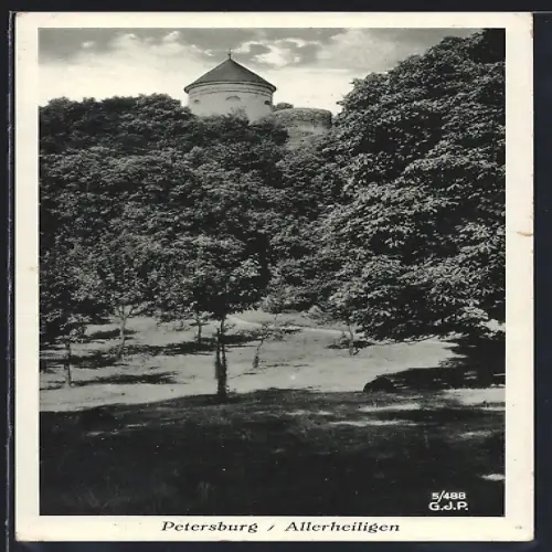 AK Petersburg, Allerheiligen mit Parkanlage