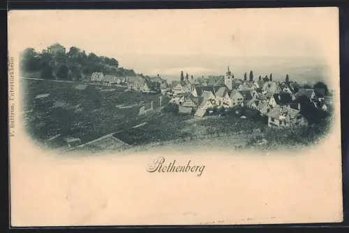 AK Rothenberg / Stuttgart, Panoramaansicht