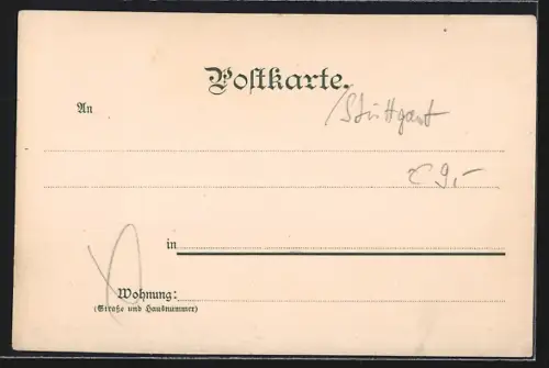 AK Rothenberg / Stuttgart, Panoramaansicht