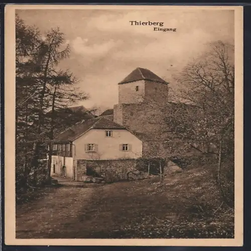 AK Thierberg, Eingang zur Burg