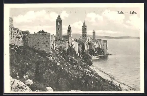 AK Rab, Partie an der Küste