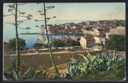 AK Dubrovnik /Ragusa, Blick über den Ort