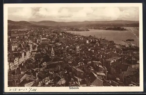 AK Sibenik, Panorama über die Stadt