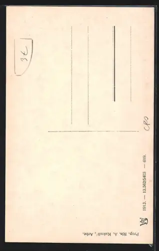 AK Raba /Arbe, Villa in der Stadt