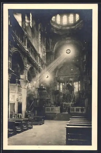AK Sibenik, Kirche, Innenansicht