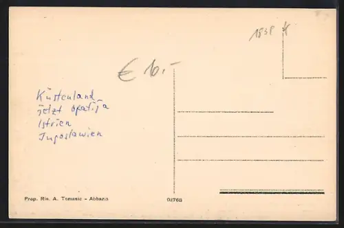 AK Abbazia, Strandpartie