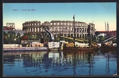 AK Pola, Arena dal Mare, Schiffe
