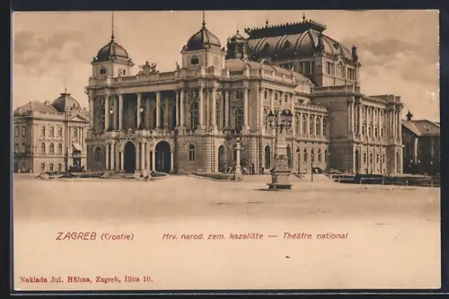AK Zagreb, Hrv. narod. zem. kazaliste, Théatre National